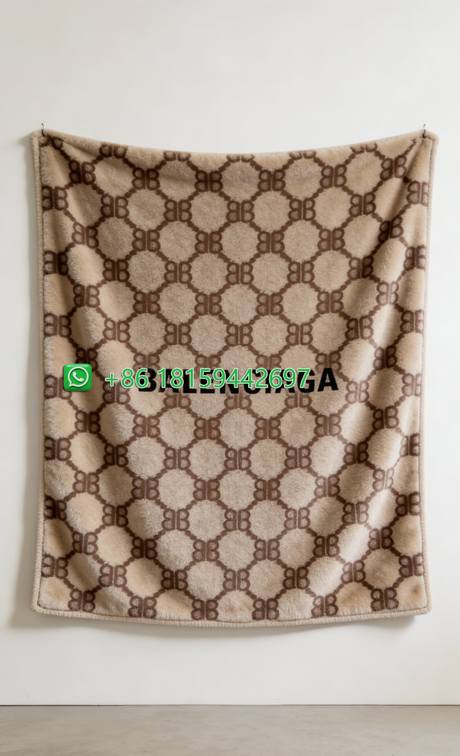 Balenciaga Throw Blankets